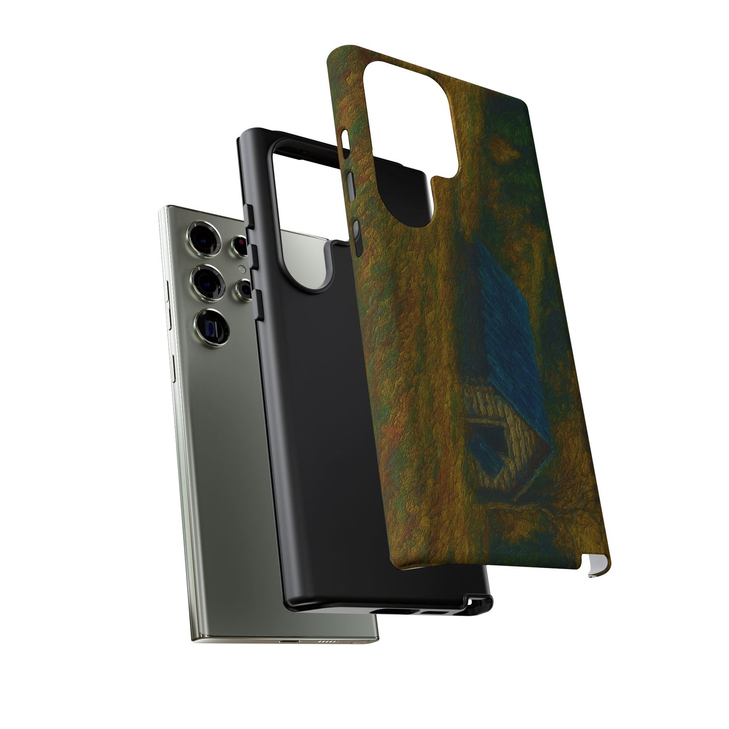 Artistic Phone Case by Tough Cases, Nature-Inspired Phone Protection, Unique Gift for Nature Lovers, Stylish Accessory, Fall Aesthetic - TRV