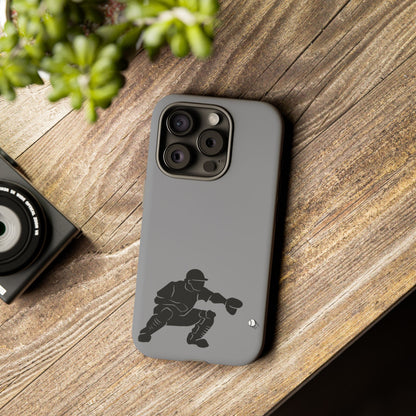 Baseball Catcher Phone Case - Tough Cases, Sports Phone Cover, Great for Athletes, Perfect Gift for Baseball Lovers, Unique Cell Phone Design - TRV