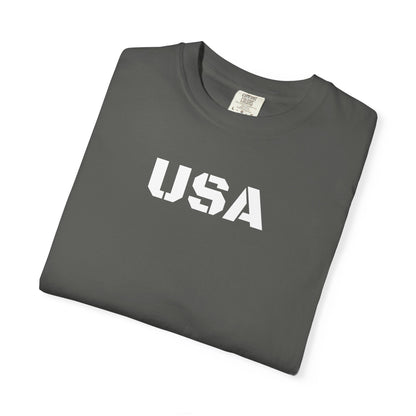 USA Vintage Unisex T-Shirt, Soft Cotton Tee, Casual Wear, Gifts for Her & Him, Summer Essentials, Independence Day Apparel - TRV
