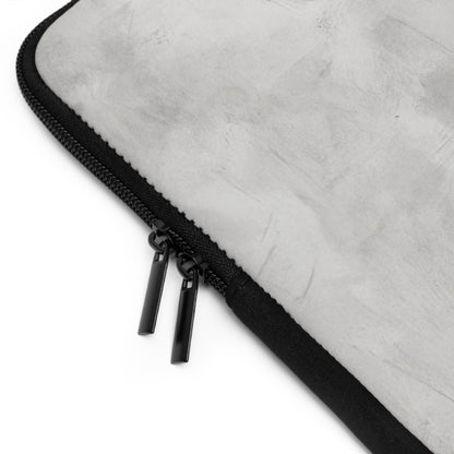 Personalized Minimal Marble Name Laptop Sleeve | Monogrammed Tech Case - TRV