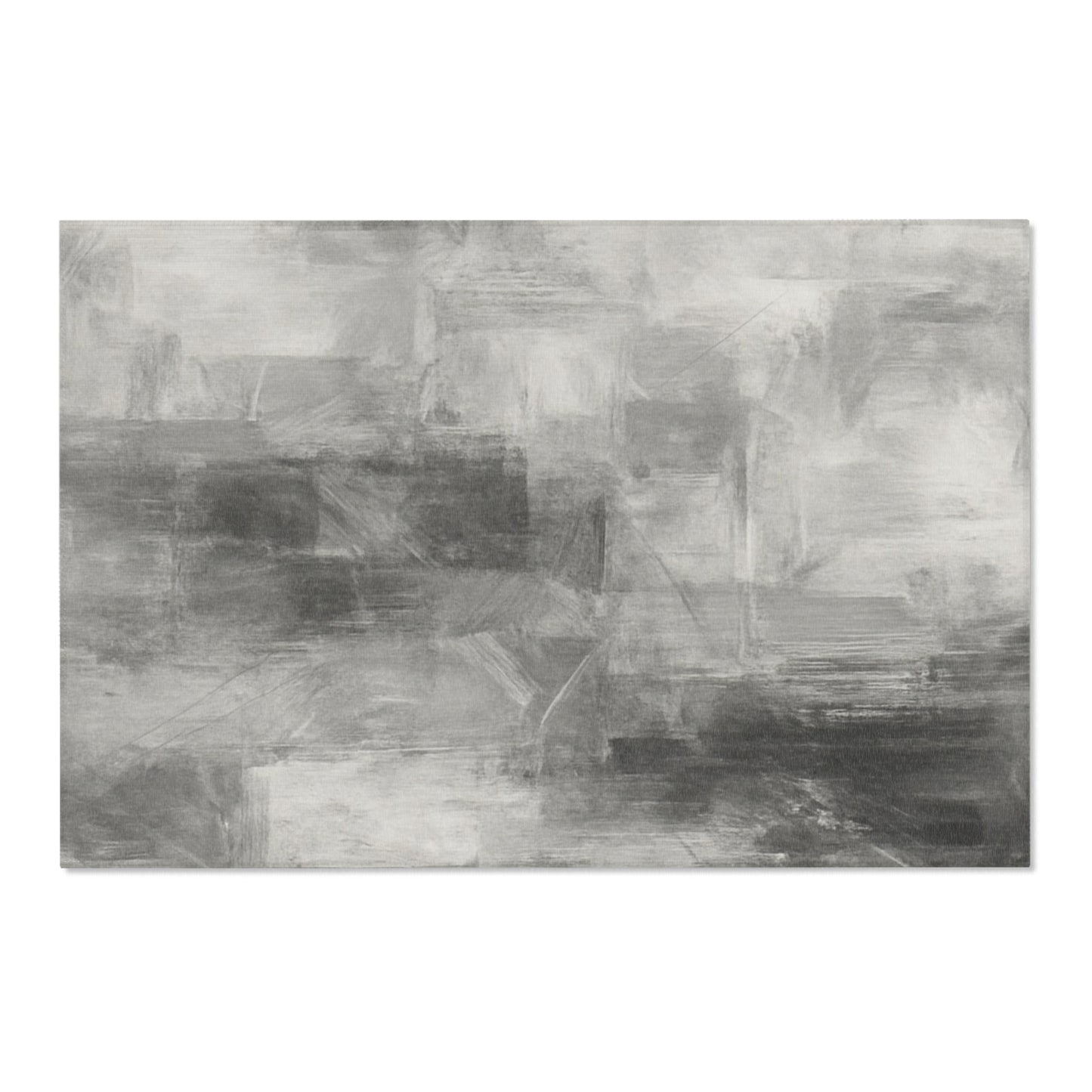 Modern Abstract Area Rug, Boho Home Decor, Soft Indoor Carpet, Living Room Textile, Neutral Tones for Minimalist Spaces - TRV