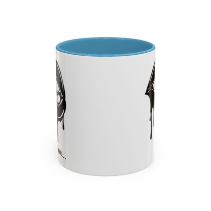 Dripping Lip Coffee Mug – "hmm..." Accent Ceramic Mug (11/15oz)