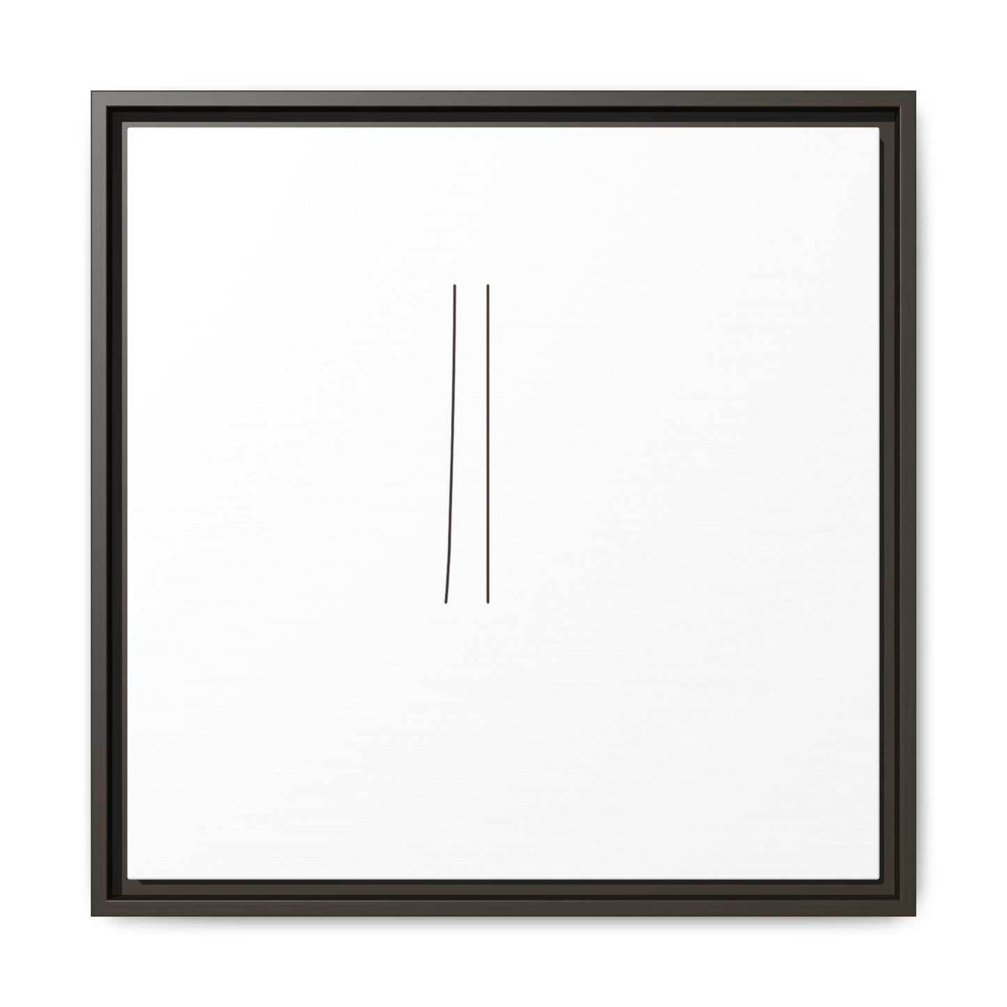 Minimal Line Art | Matte Canvas Framed