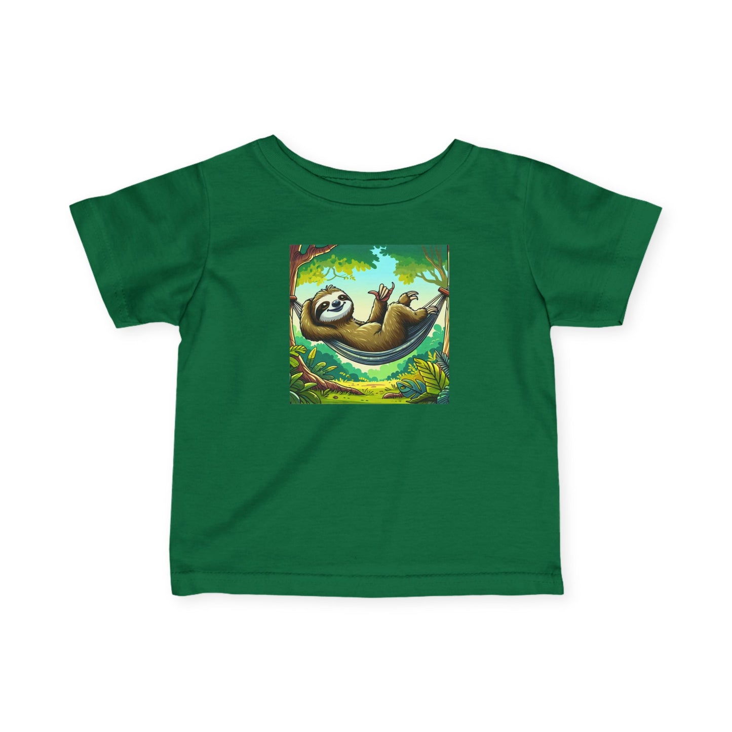 Sloth Relaxation Infant Tee, Baby T-Shirt, Cute Baby Clothes, Toddler Gift, Fun Nursery Wear, Animal Lover Gift