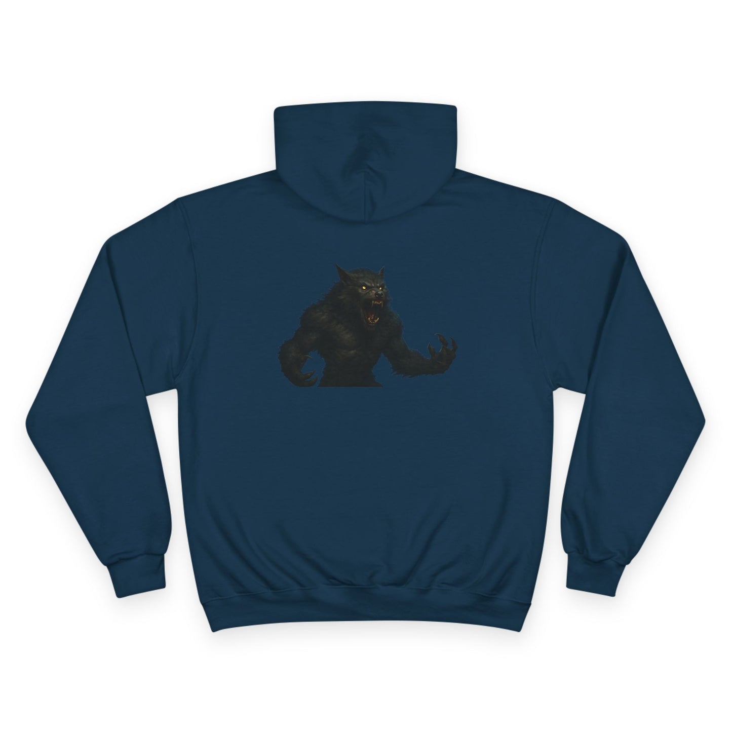 Werewolf Champion Hoodie - Edgy Graphic Sweatshirt for Gamers, Perfect for Gifts, Casual Wear, Fall Fashion, Anime Lovers