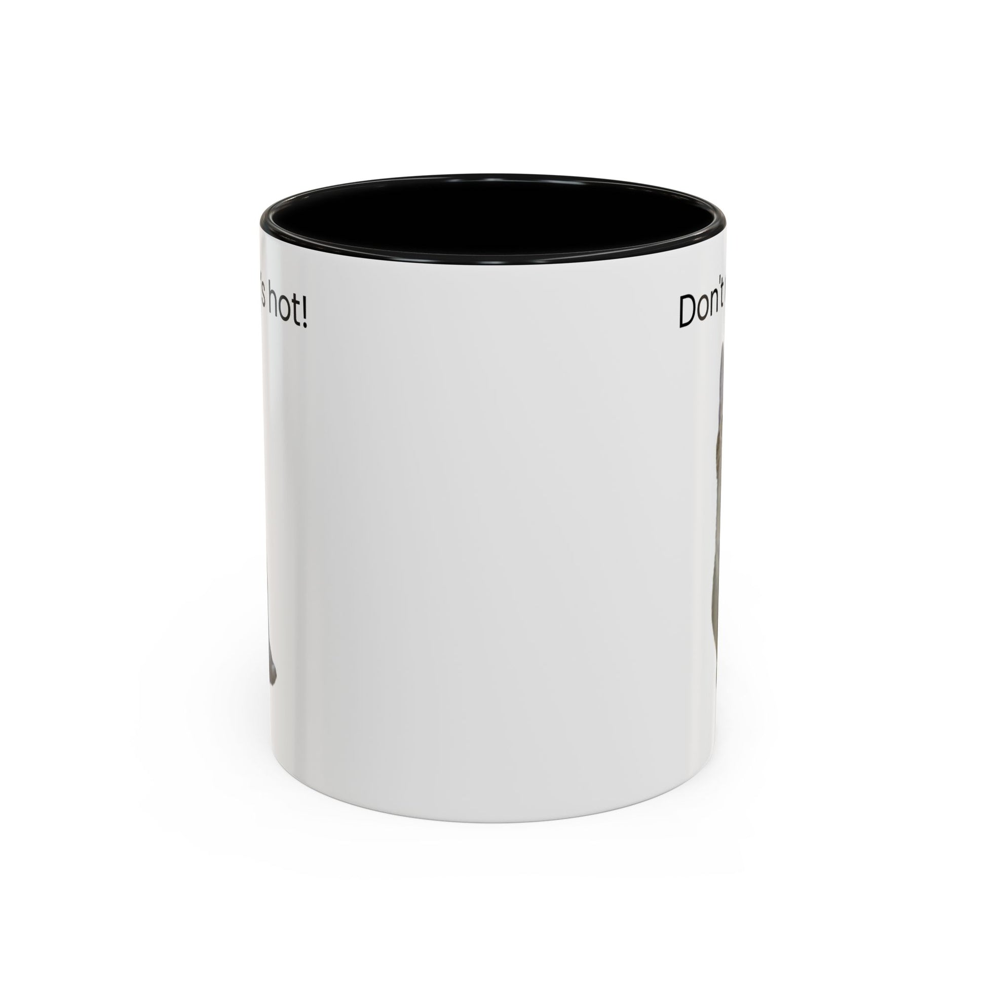 Cute Cat Coffee Mug - "Don't Rush, It's Hot!" - TRV