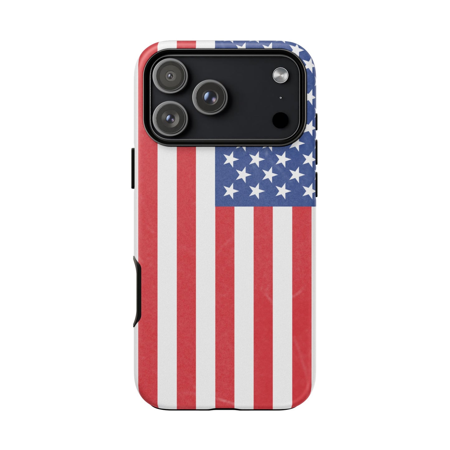 Patriotic Phone Case - Tough Cases for Veterans, USA Lovers, Independence Day, Memorial Day, Flag Design - TRV