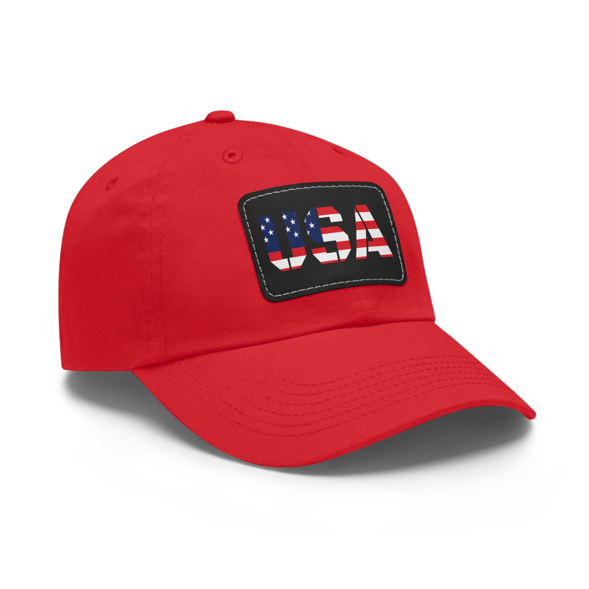 Dad Hat with USA Leather Patch - TRV