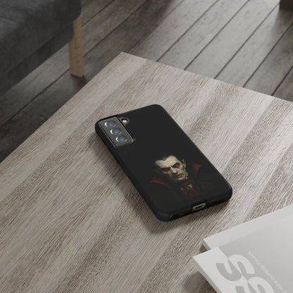 Vampire Phone Case - Tough Cases for Halloween, Gothic Decor, Gifts for Horror Fans, Spooky Accessories, Unique Cellphone Cover - TRV