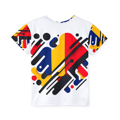 Vibrant Kids Sports Jersey - Fun Athletic Tee for Playtime, Game Day Apparel, Colorful Youth Shirt, Gift for Young Athletes, Casual [...] - TRV