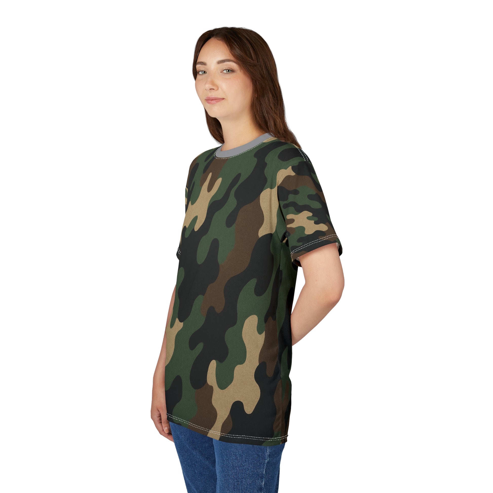 Camo Unisex Tee - Comfortable All-Occasion Apparel | Casual Everyday Wear, Outdoor Adventure Shirt, Gift for Him, Her, and Teens - TRV