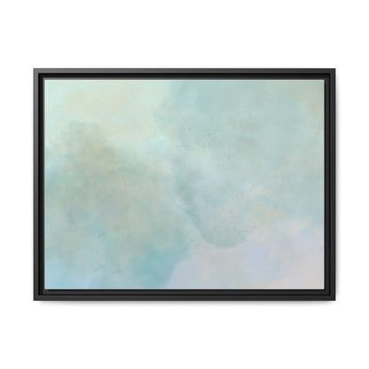 Soft Abstract Pastel Watercolor Matte Canvas