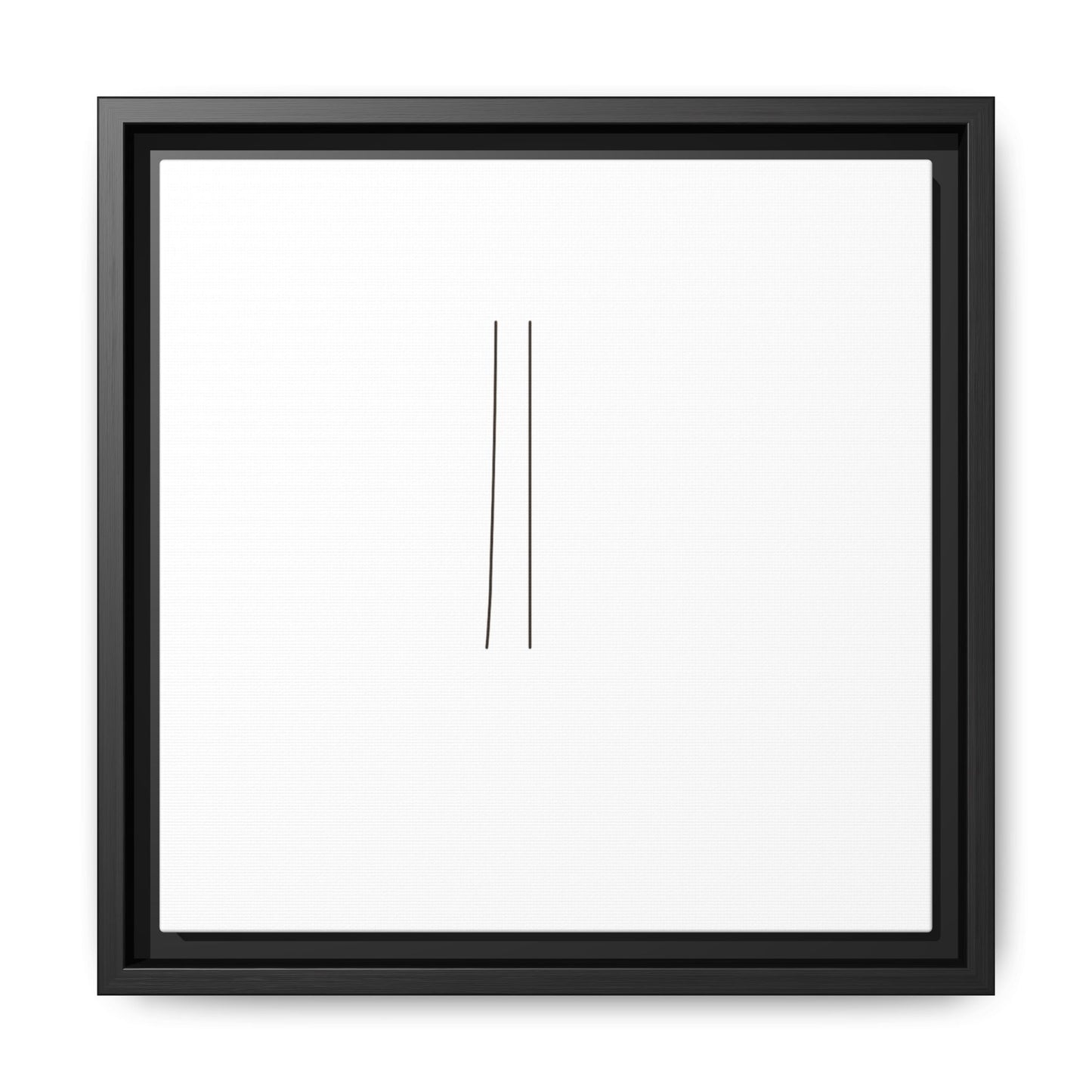 Minimal Line Art | Matte Canvas Framed
