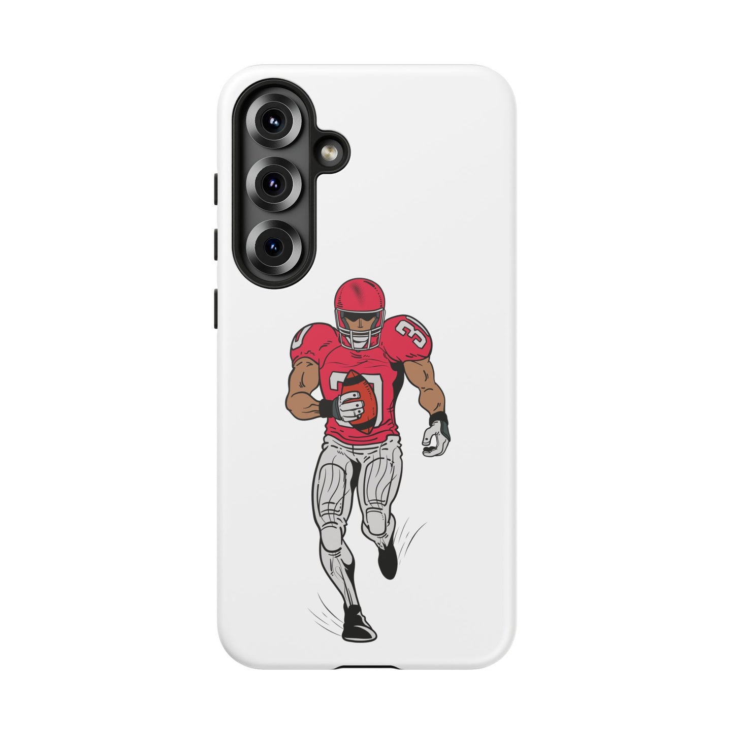 Football Player Tough Case, Sports Phone Cover, Athlete Gift, Tough Phone Case, Fall Sports, Football Lover's Accessory - TRV