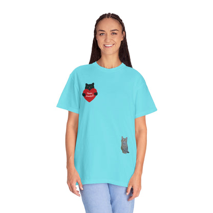 Cat Lover Unisex T-Shirt, Cute Cat Tee, Gift for Cat Owners, Animal Lover Shirt, Birthday Gift, Casual Comfort Tee, Pet Theme - TRV