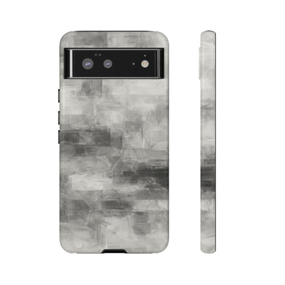 Stylish Phone Case for Tough Protection, Marble Grey Design, Customizable Gift for Her, Unisex Mobile Accessory, Birthday Present, [...] - TRV