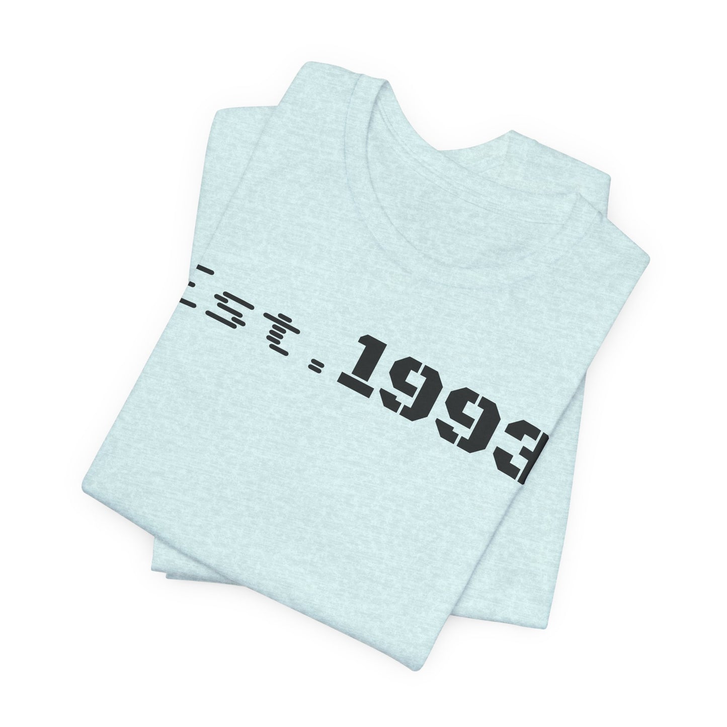 Est. 1993 Unisex Short Sleeve Tee - Perfect for Birthdays, Nostalgia, Casual Wear, Gifts, and Celebrations - TRV