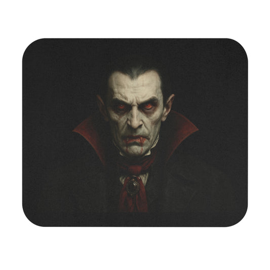 Gothic Vampire Mouse Pad, Unique Desk Decor, Halloween Gift, Office Supplies, Gaming Accessory, Vintage Horror Vibe - TRV