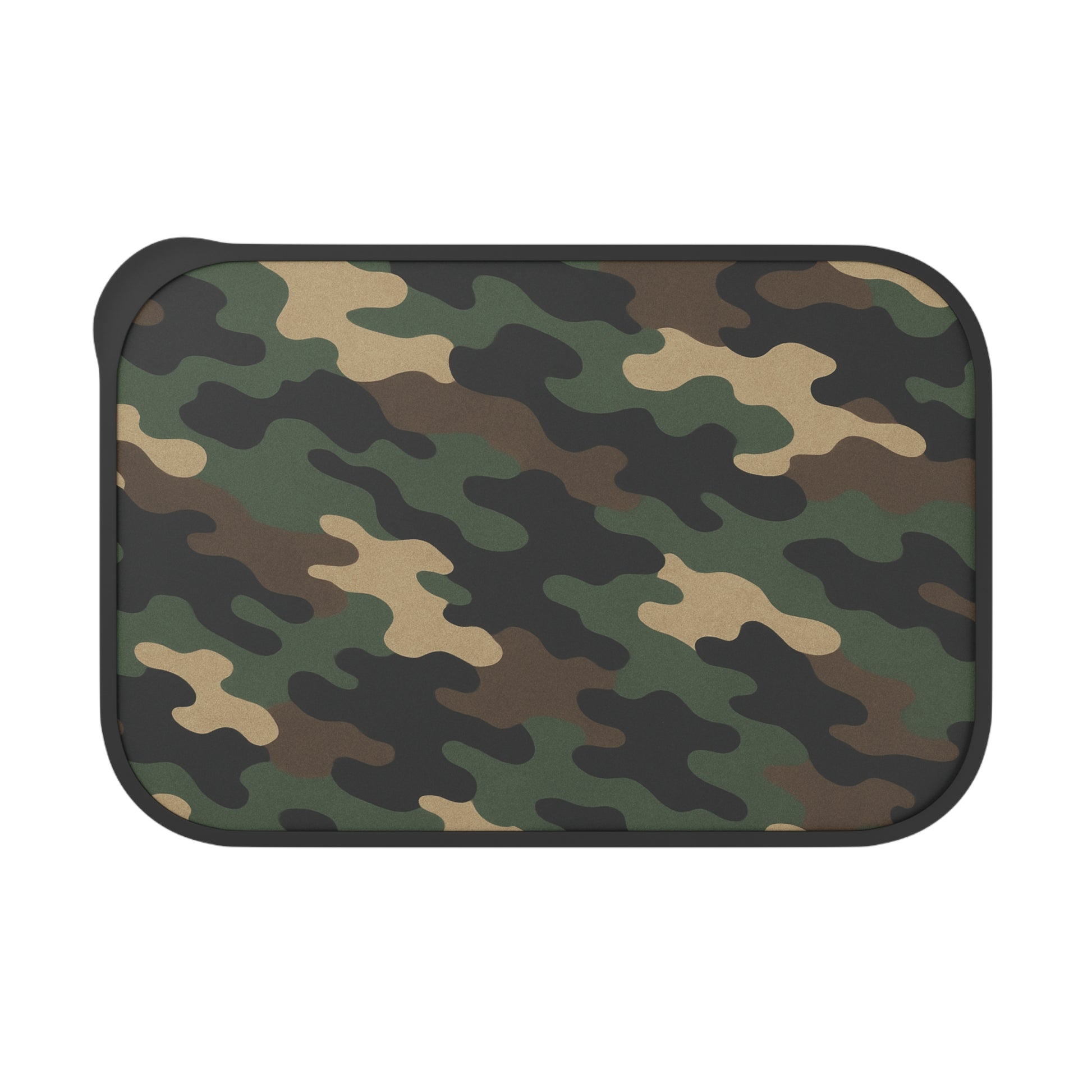Camouflage Bento Box with Utensils, Stylish Lunch Container, Meal Prep Box, Outdoor Picnic Essential, Durable Food Storage - TRV