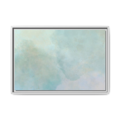 Soft Abstract Pastel Watercolor Matte Canvas