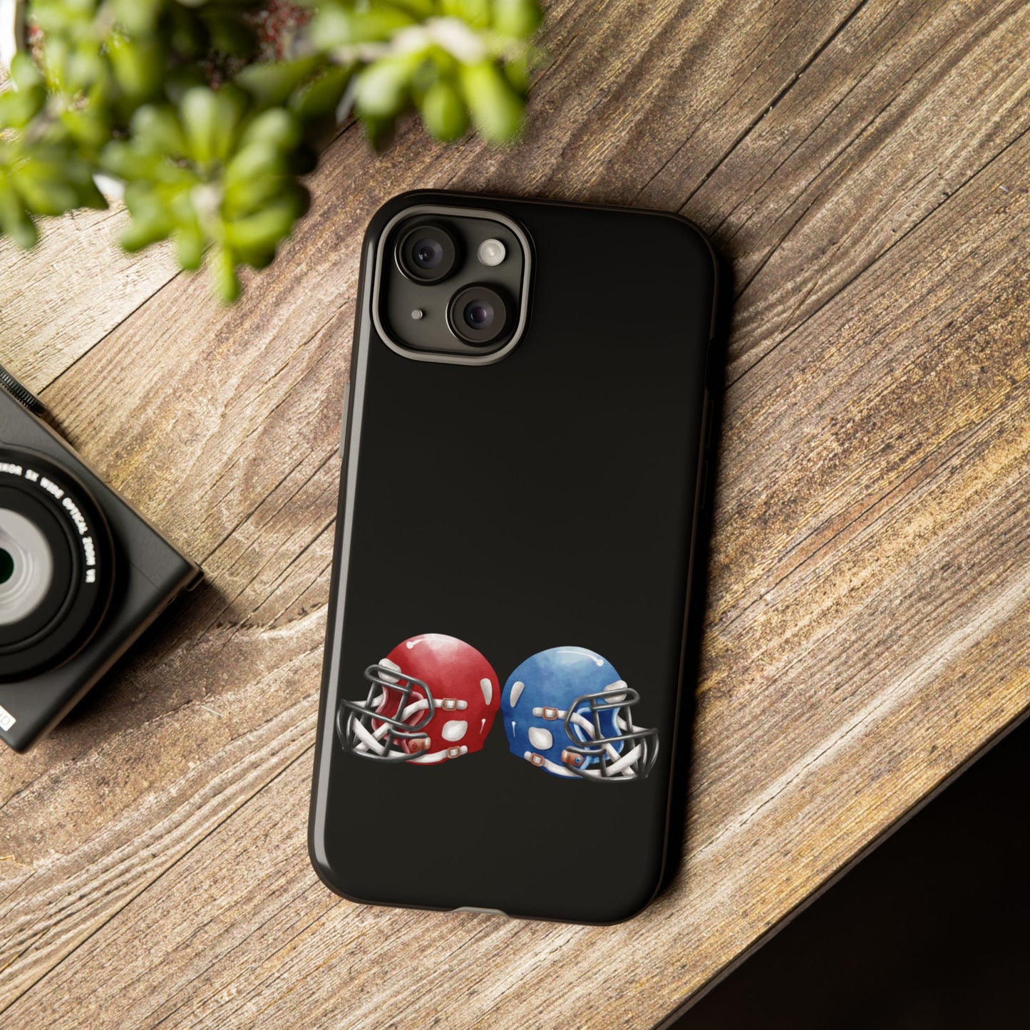Football Helmet Phone Case, Tough Cases for Sports Fans, Gifts for Gamers, Durable Phone Cover, Unique Tech Accessories - TRV