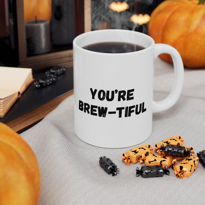 Inspirational Ceramic Mug - You Are Beautiful (11oz, 15oz) - TRV