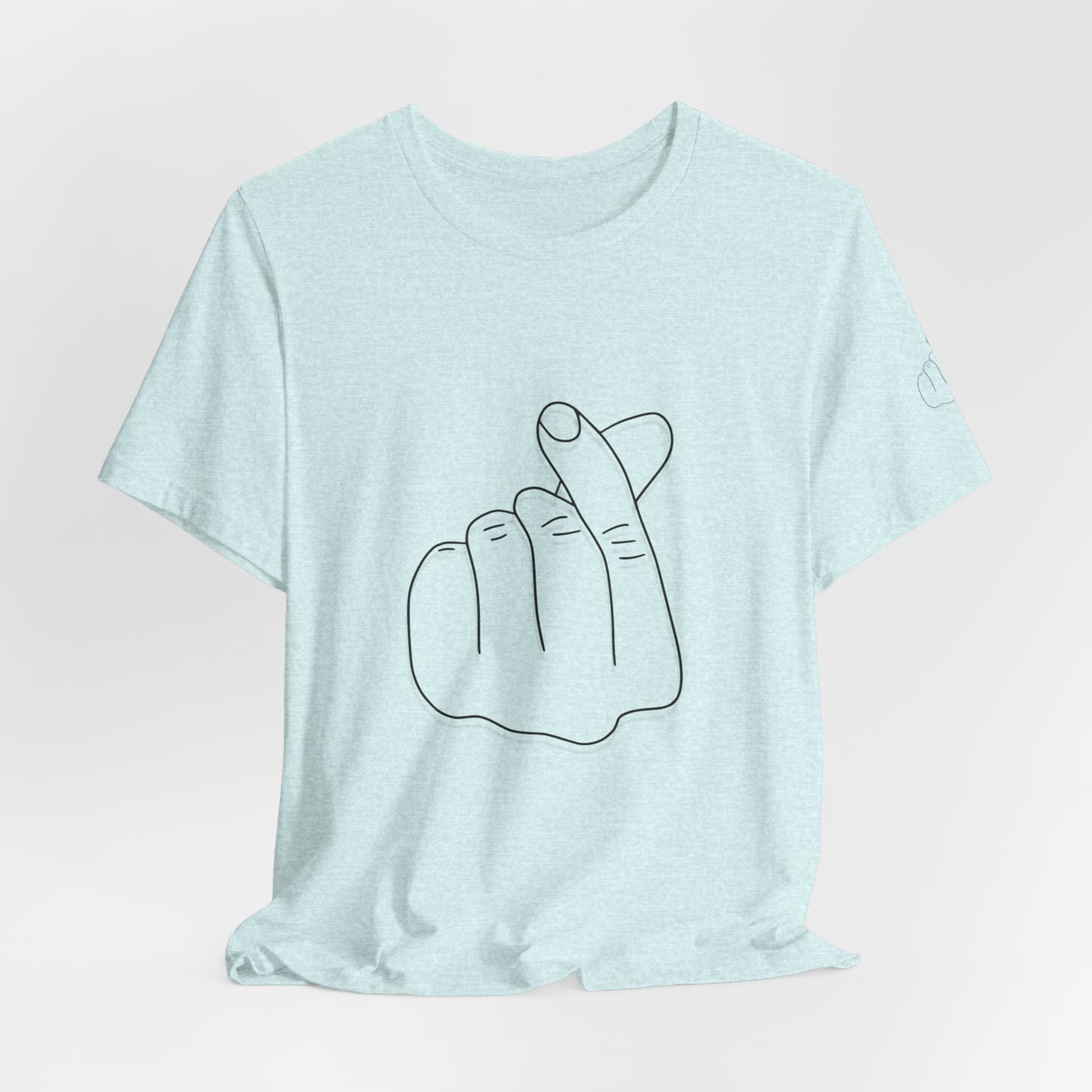 Minimalist Hand Sign Unisex Tee | Casual Everyday Wear | Perfect for Gift Givers