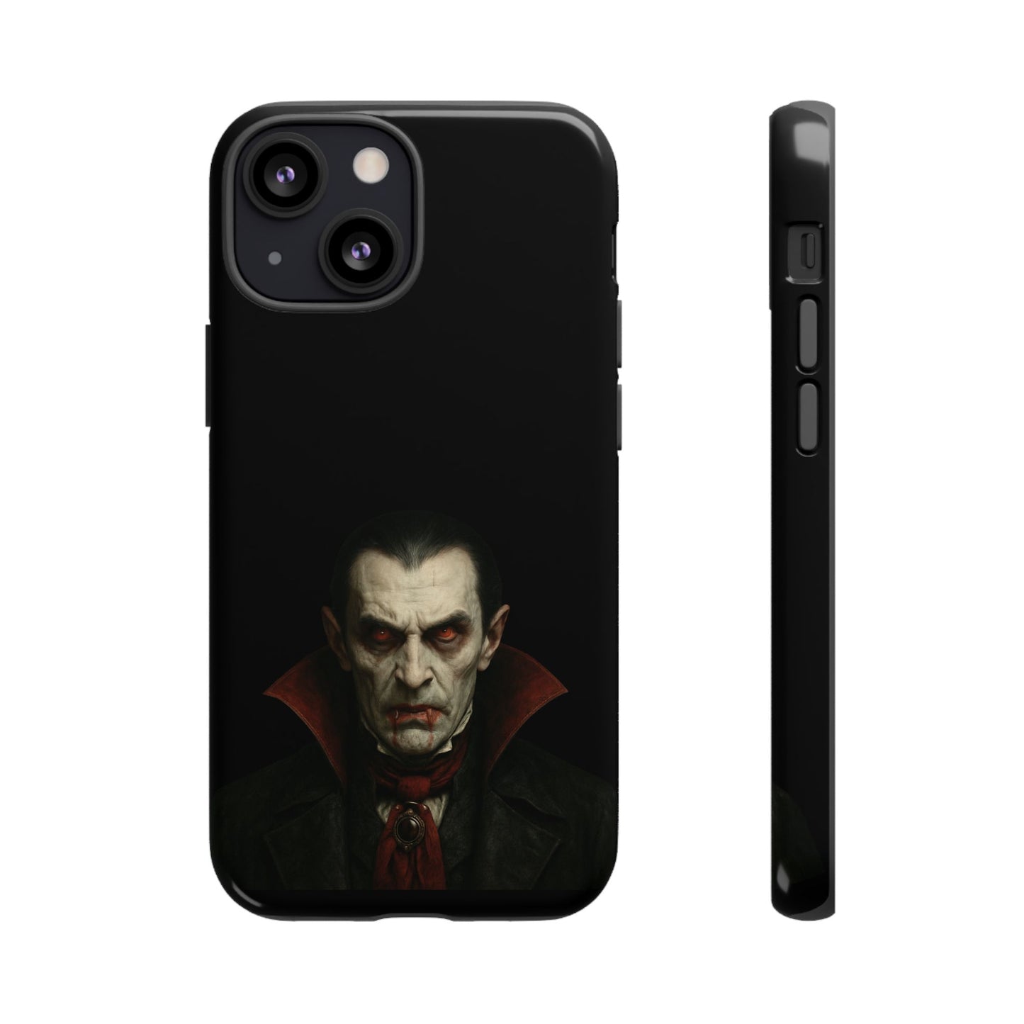 Vampire Phone Case - Tough Cases for Halloween, Gothic Decor, Gifts for Horror Fans, Spooky Accessories, Unique Cellphone Cover - TRV