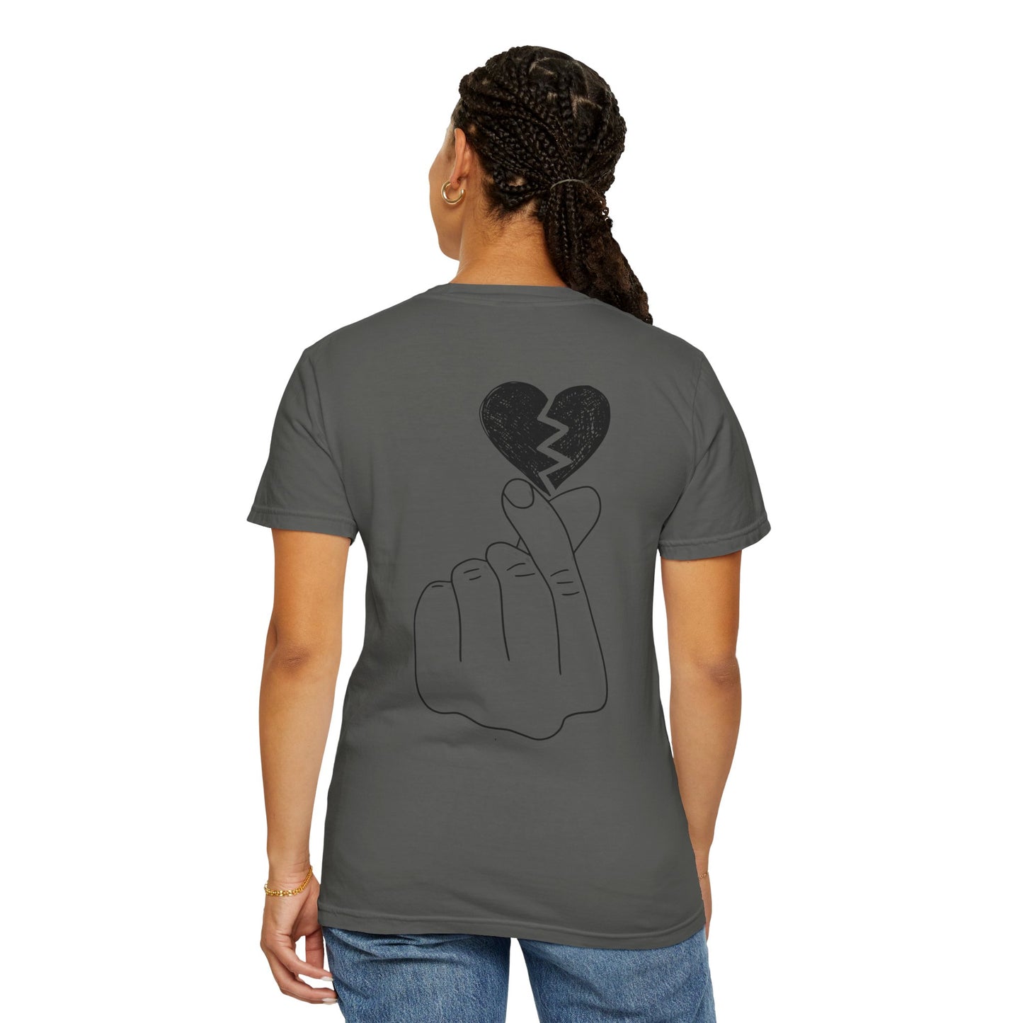 Heartbreak Unisex Garment-Dyed T-Shirt - Trendy Casual Tee for Self-Expression