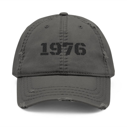 Vintage Distressed Dad Hat 1976 | Casual Embroidered Cap | Perfect Gift for Birthdays, Father's Day, or Everyday Style - TRV