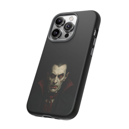 Vampire Phone Case - Tough Cases for Halloween, Gothic Decor, Gifts for Horror Fans, Spooky Accessories, Unique Cellphone Cover - TRV