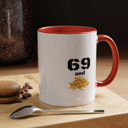 Funny Accent Coffee Mug for Food Lovers, Novelty Gift for Birthdays, Home Office Decor, Drinking Humor, Fun Kitchenware