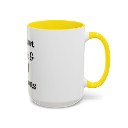Funny Coffee Mug - "I Run on Coffee & Bad Decisions" - Perfect Gift for Coffee Lovers - TRV