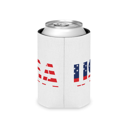 USA Flag Can Cooler – Patriotic Beer Koozie for 4th of July & Memorial Day