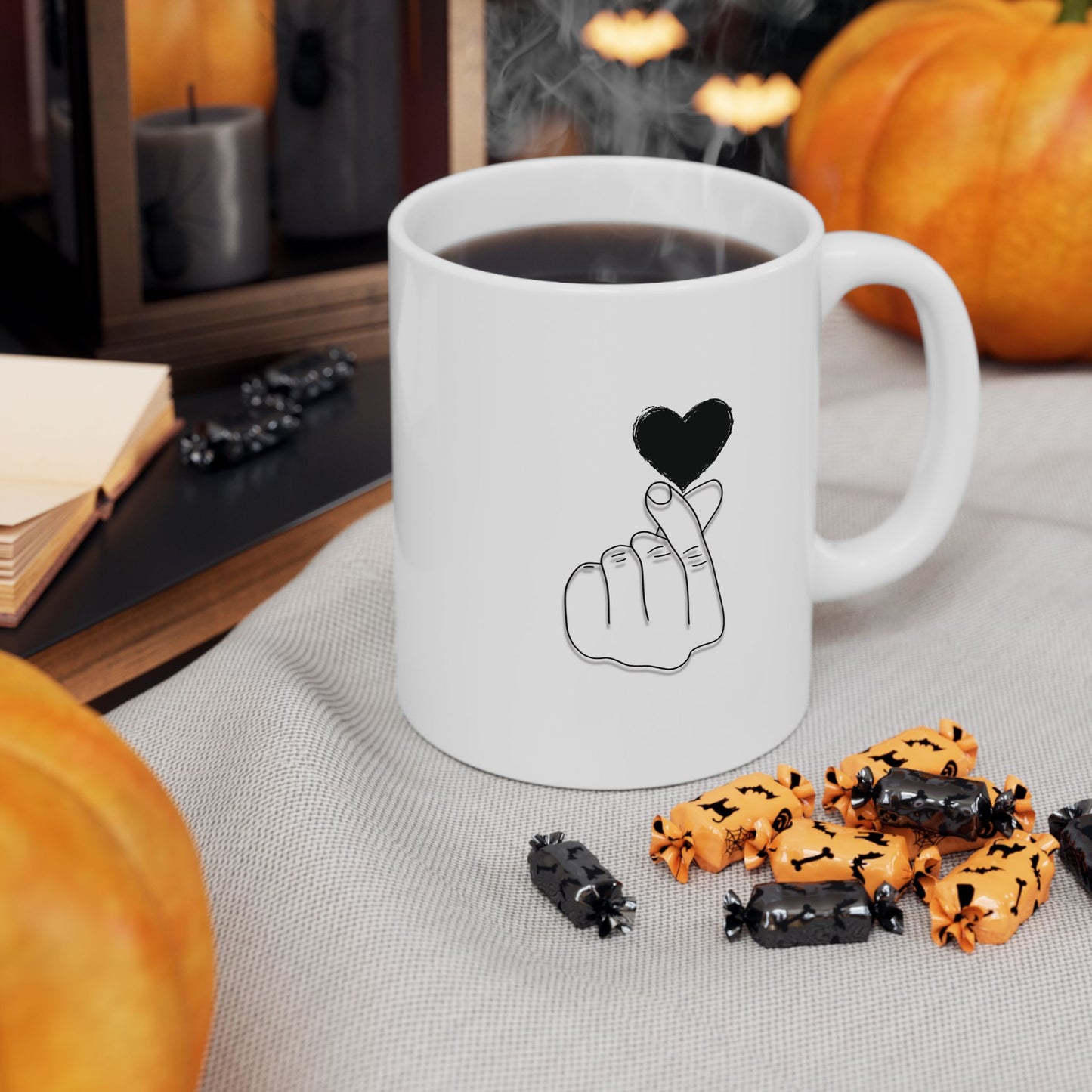 Heartwarming Ceramic Mug for Coffee Lovers - 11oz & 15oz