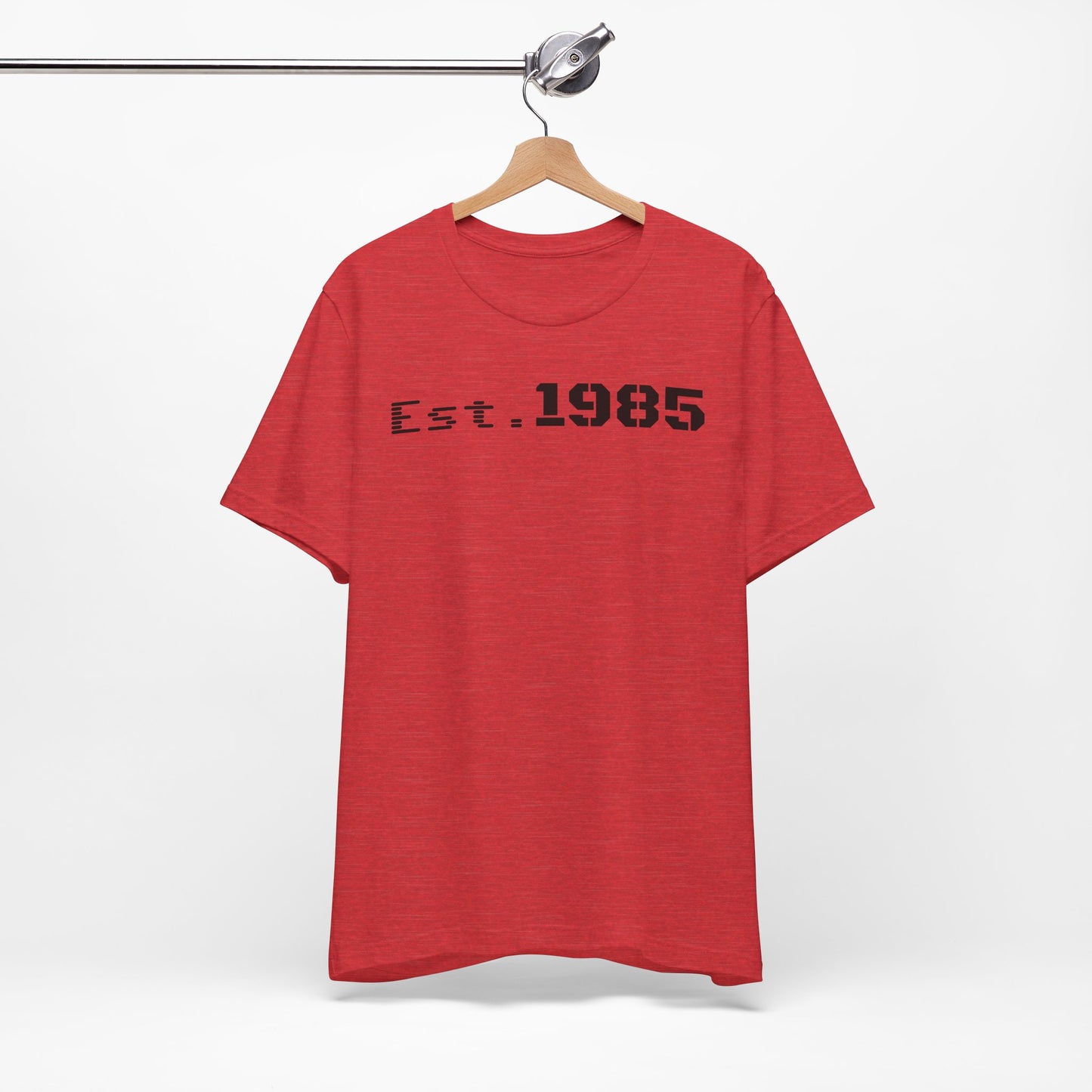 Est. 1985 Vintage Unisex Tee, Retro Birthday T-Shirt, Perfect Gift for 1980s Lovers, Casual Apparel, Timeless Style