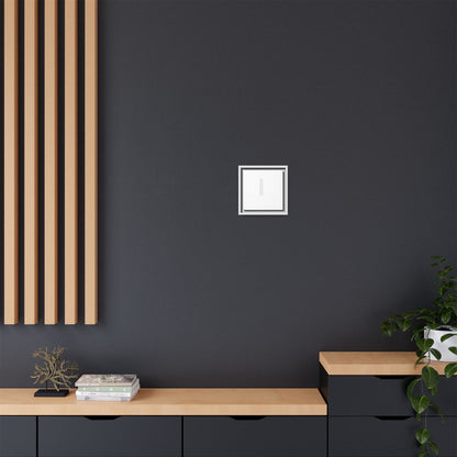 Minimal Line Art | Matte Canvas Framed