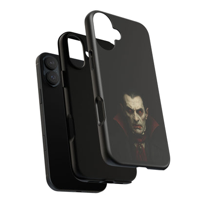 Vampire Phone Case - Tough Cases for Halloween, Gothic Decor, Gifts for Horror Fans, Spooky Accessories, Unique Cellphone Cover - TRV