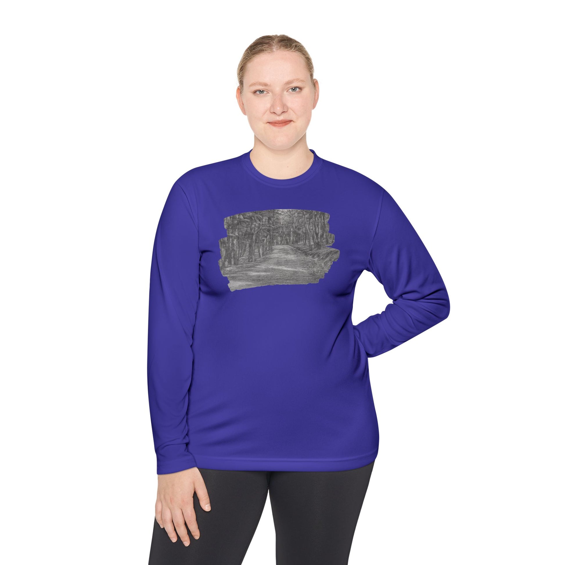 Unisex Long Sleeve Tee - Nature Inspired Design, Comfortable Graphic Shirt for Outdoor Lovers, Casual Wear, Gift for Nature [...] - TRV