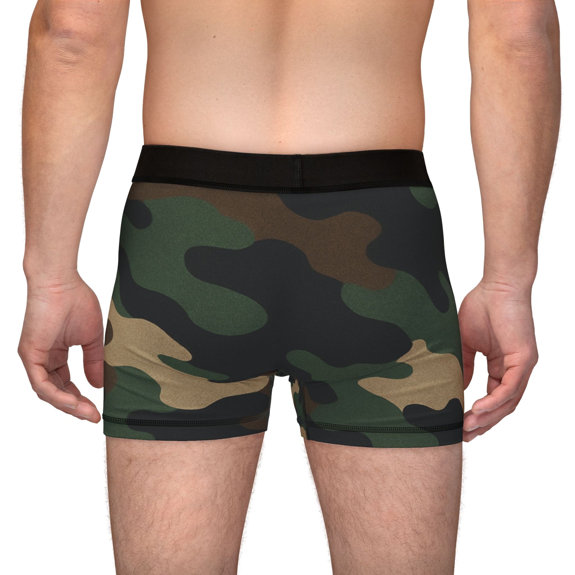 Stylish Men's Camo Boxers, Comfy Underwear, Unique Gifts for Him, Everyday Wear, Military Inspired, Casual Comfort - TRV