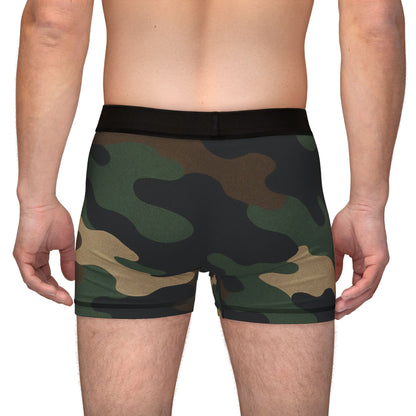 Stylish Men's Camo Boxers, Comfy Underwear, Unique Gifts for Him, Everyday Wear, Military Inspired, Casual Comfort - TRV
