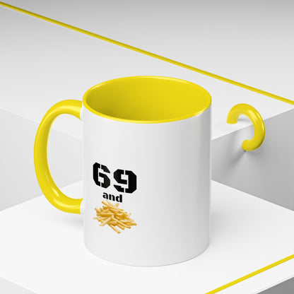 Funny Accent Coffee Mug for Food Lovers, Novelty Gift for Birthdays, Home Office Decor, Drinking Humor, Fun Kitchenware