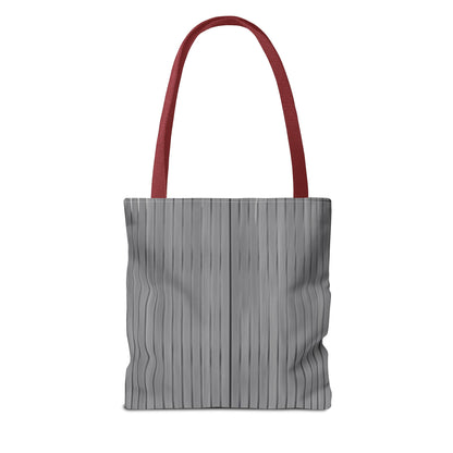Stylish Gray Striped Tote Bag for Everyday Use - TRV