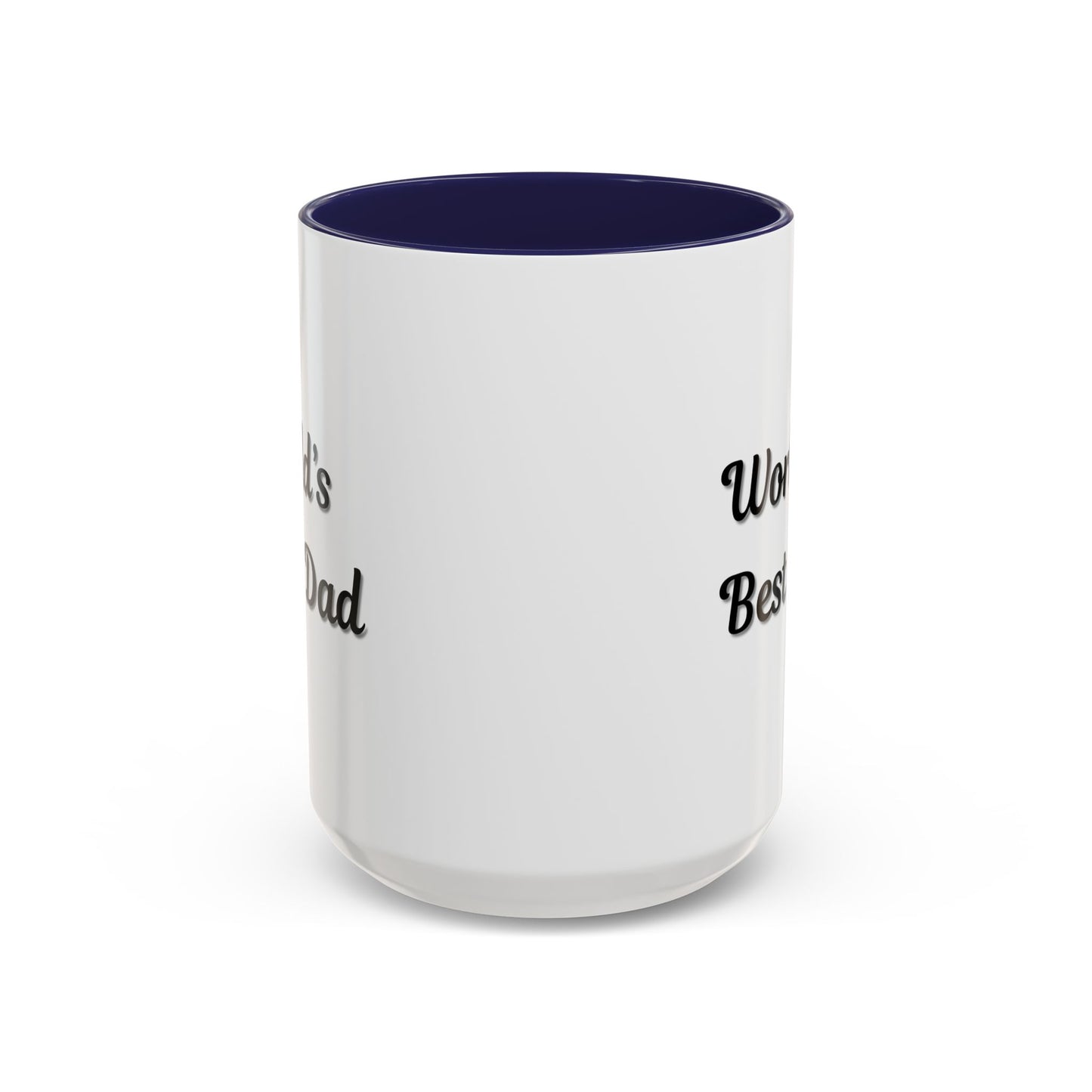 Father's Day Accent Mug, Best Dad Coffee Cup, Father's Day Gift, Novelty Mug, Ceramic Mug, Father's Day Present