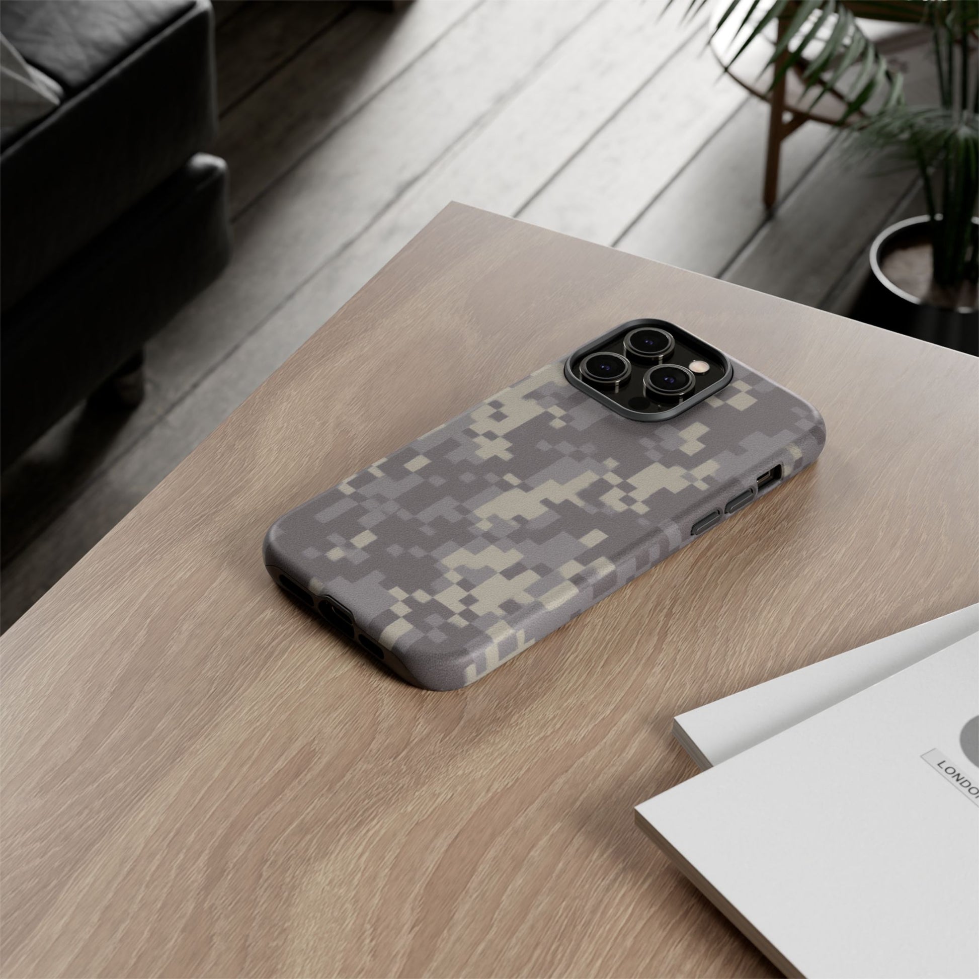 Camouflage Phone Case, Military Style Cover, Tough Phone Protection, Durable Phone Accessory, Gift for Veterans, Outdoor Enthusiasts - TRV