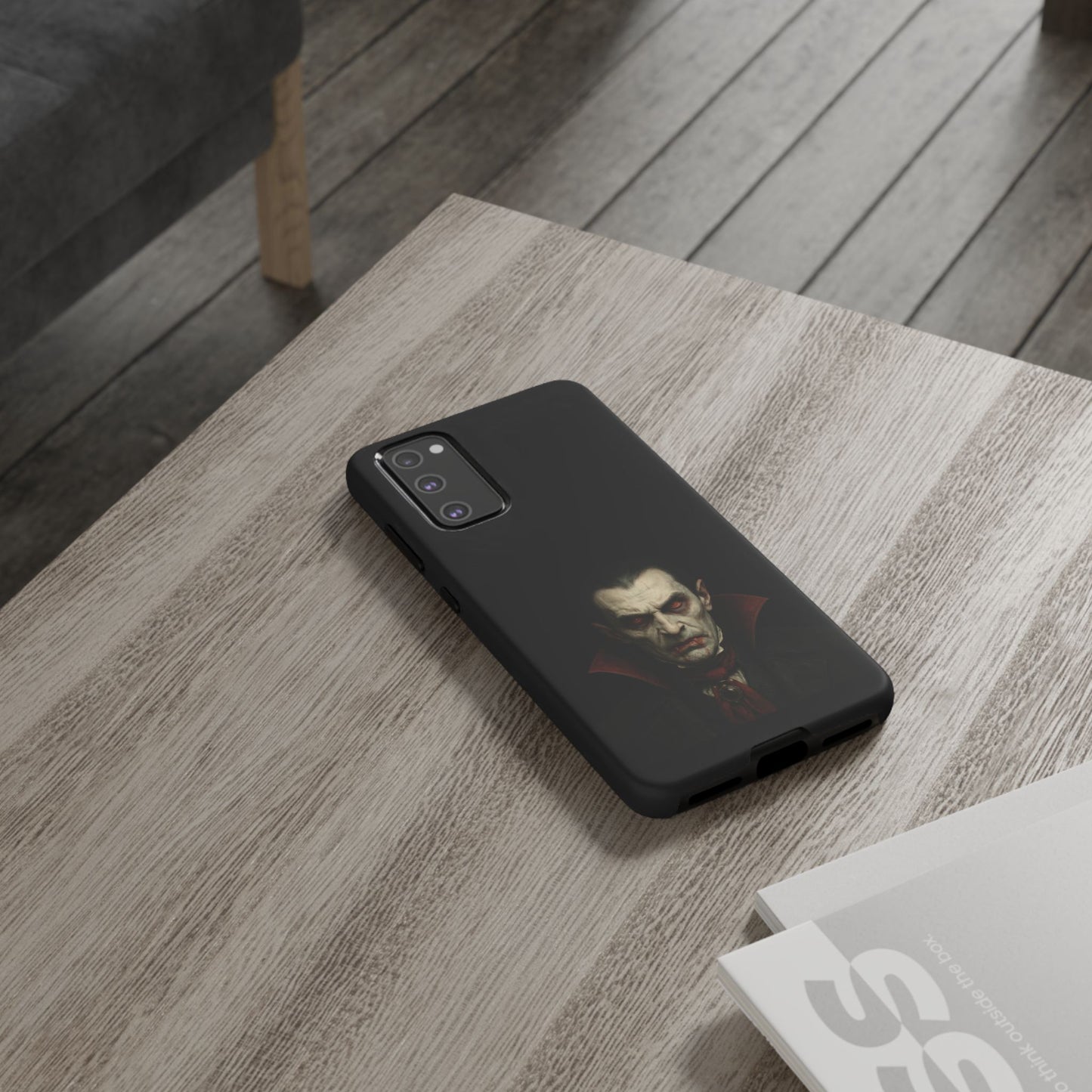 Vampire Phone Case - Tough Cases for Halloween, Gothic Decor, Gifts for Horror Fans, Spooky Accessories, Unique Cellphone Cover - TRV