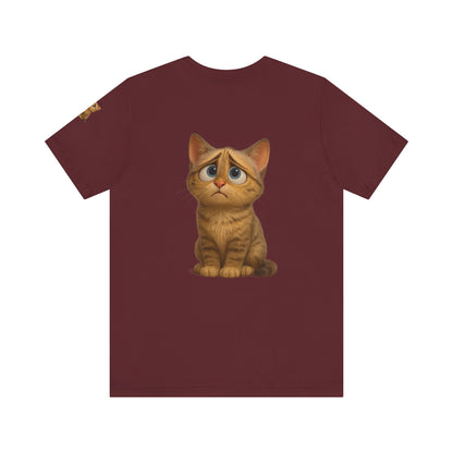 Adorable Cat Graphic Tee, Cute Pet Lover Shirt, Animal Lover Gift, Funny Cat Apparel, Birthday, Christmas, Everyday Use - TRV