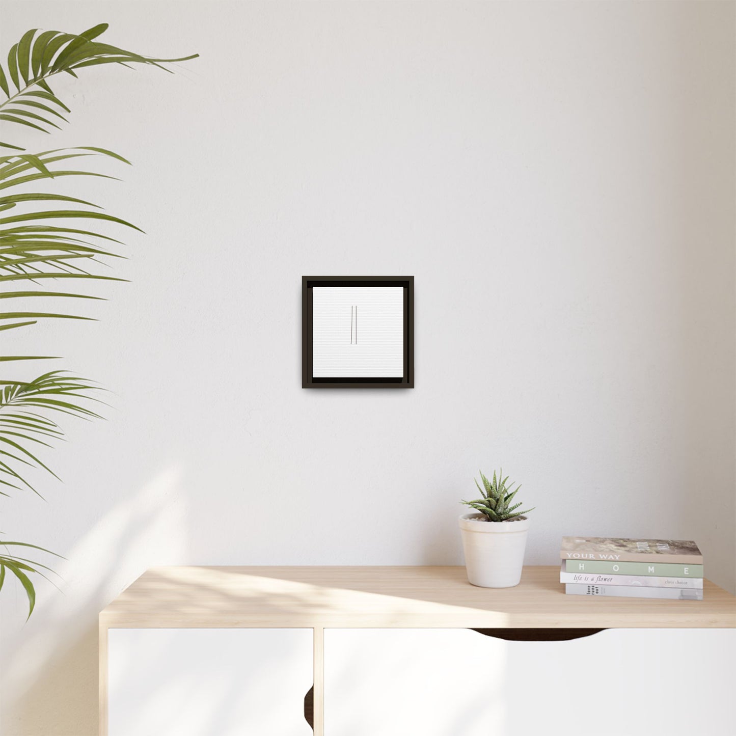 Minimal Line Art | Matte Canvas Framed