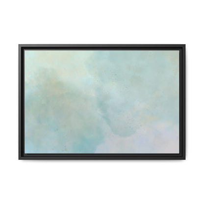 Soft Abstract Pastel Watercolor Matte Canvas
