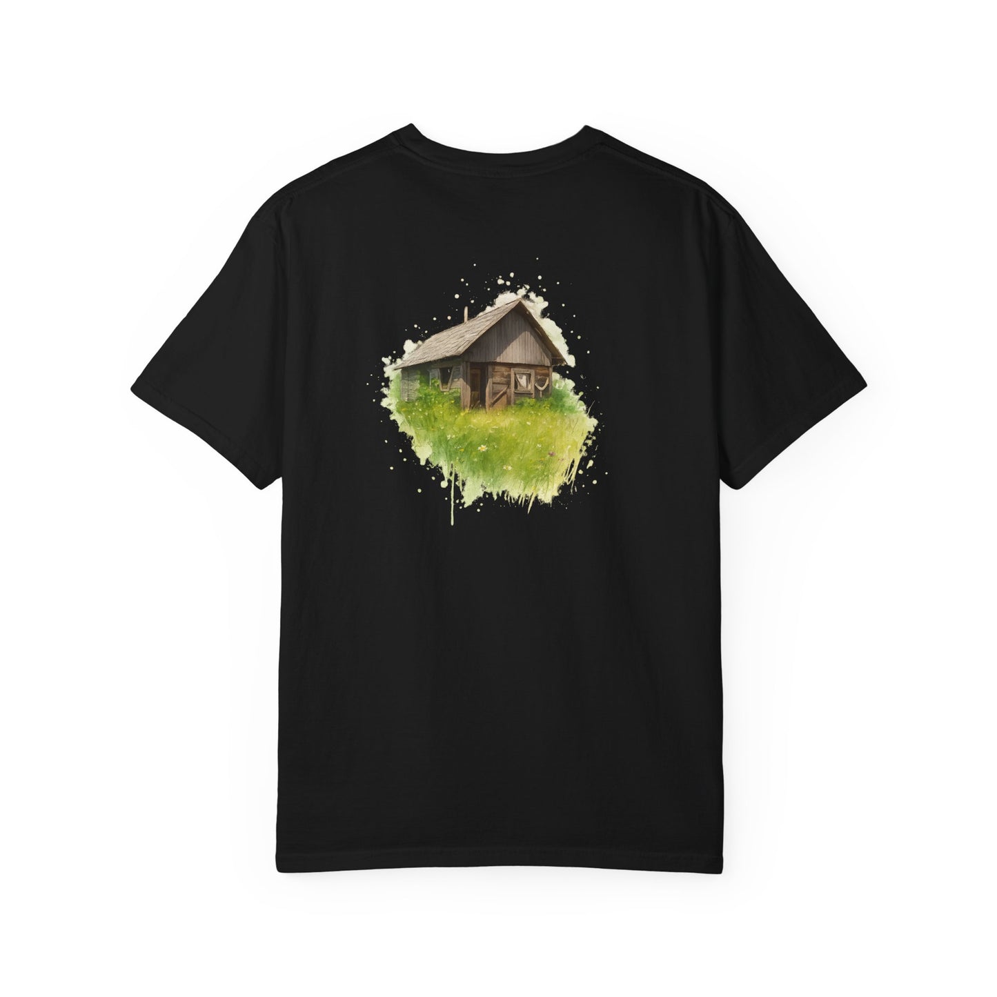 Nature-Inspired Unisex Garment-Dyed T-Shirt, Eco-Friendly Tee, Summer Casual Wear, Gift for Nature Lovers, Relaxed Fit T-Shirt - TRV